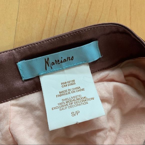 Pink Marciano Top Size Small - Picture 3 of 5